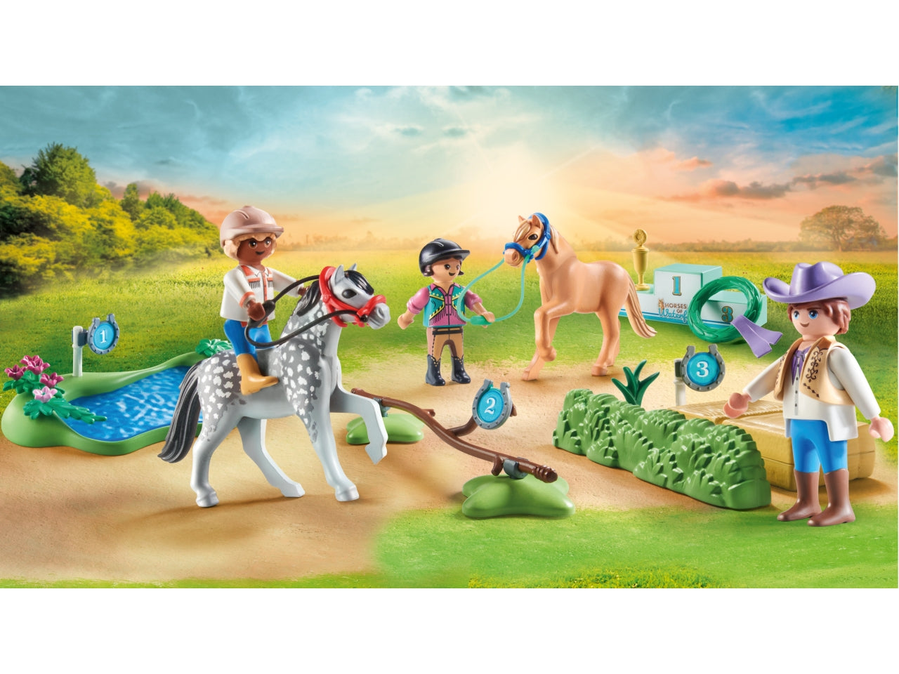 Playmobil torneo di equitazione dei pony