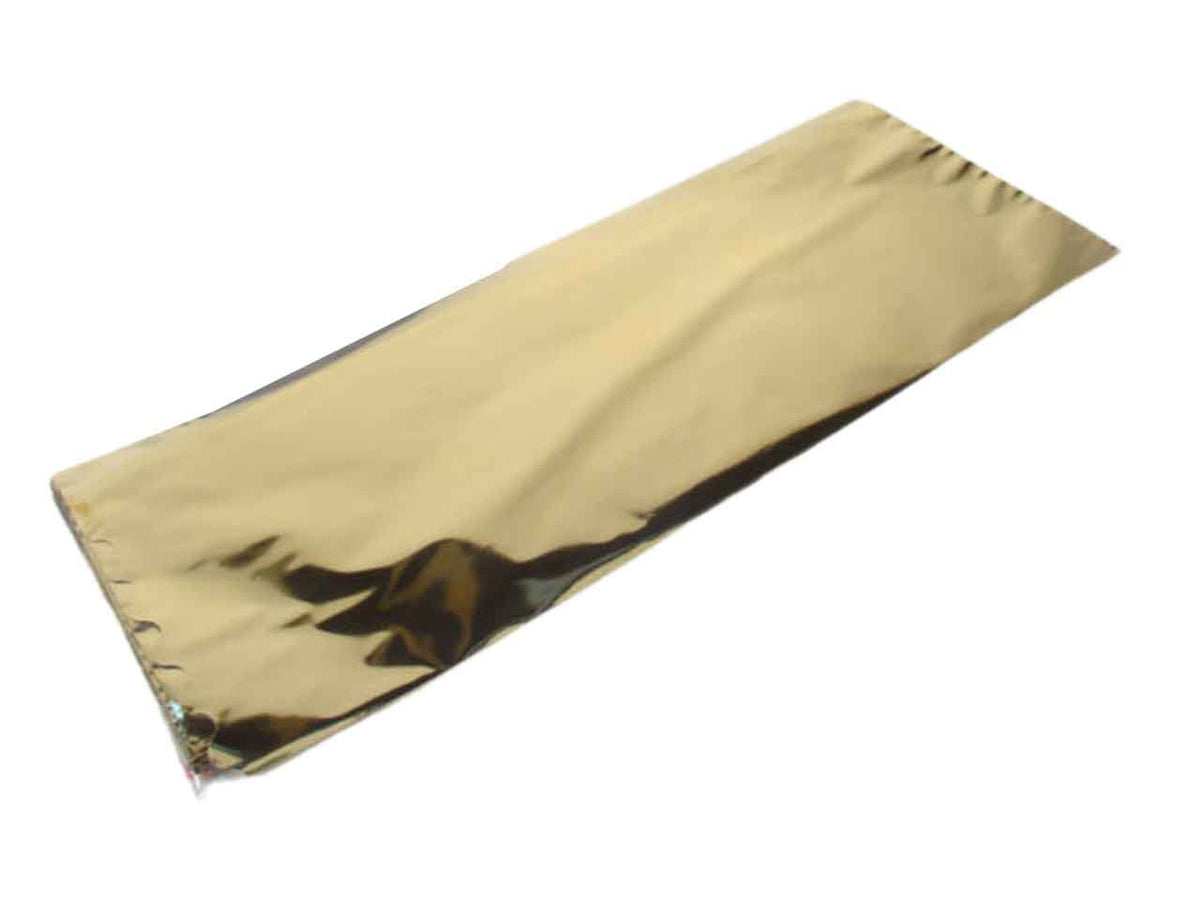 Buste Smerlate fondo pieno 18x50cm argento in confezione da 50 buste