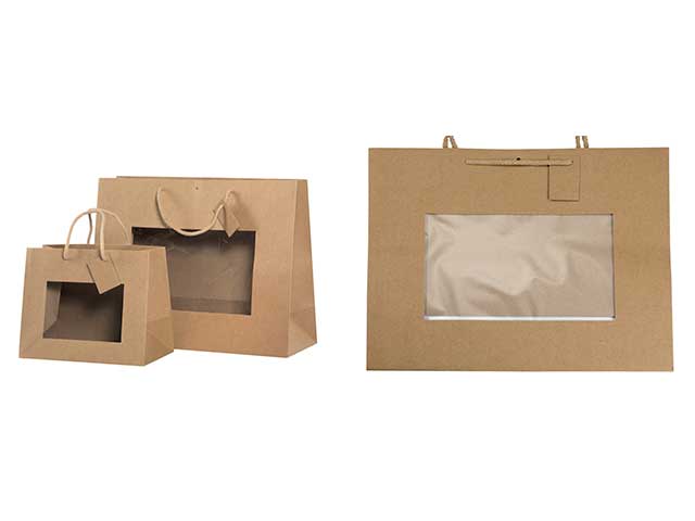 Shopper 40x31+15 kraft uy507hnniztnn