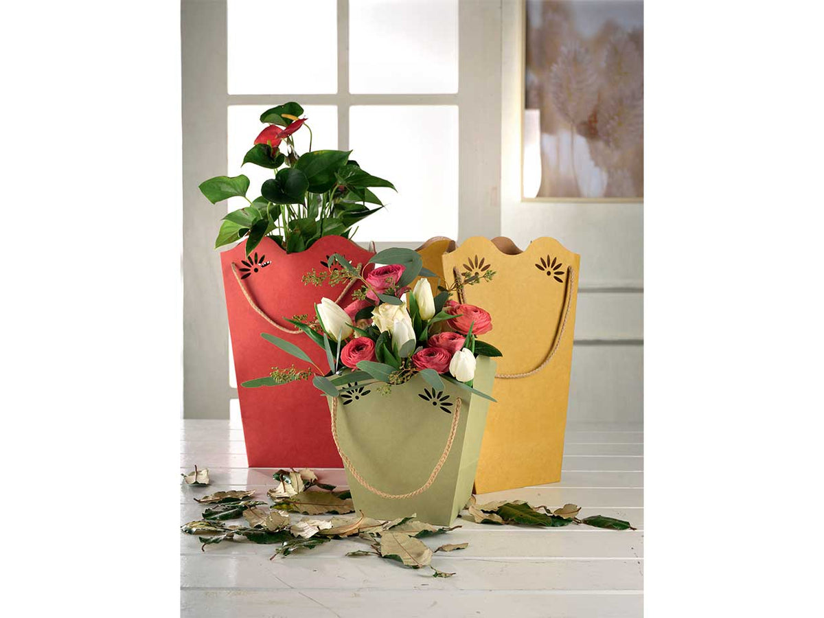 Shopperpot daisy 24x35+15x15cm verde salvia
