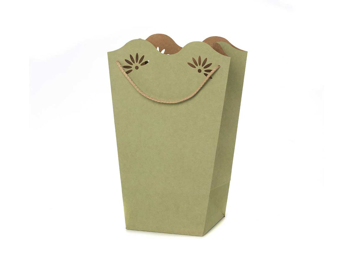 Shopperpot daisy 24x35+15x15cm verde salvia