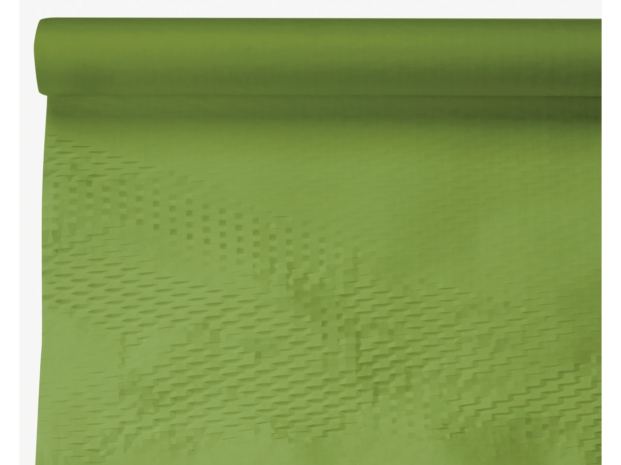 Carta da regalo verde oliva in carta alveolare 0,50x30mt - Piennepi, Made in Italy