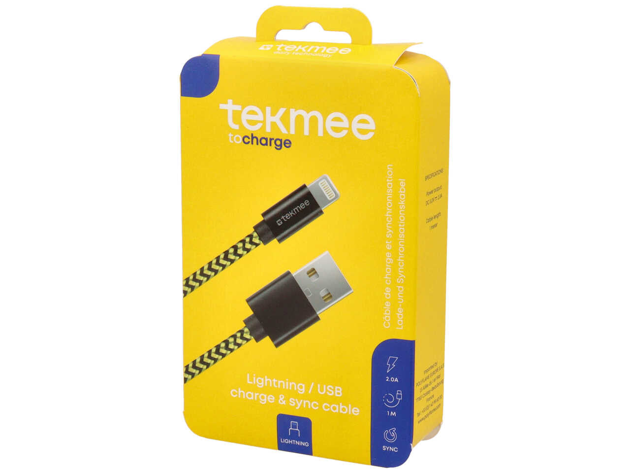 Cavetto 1mt lightning nylon 40430068