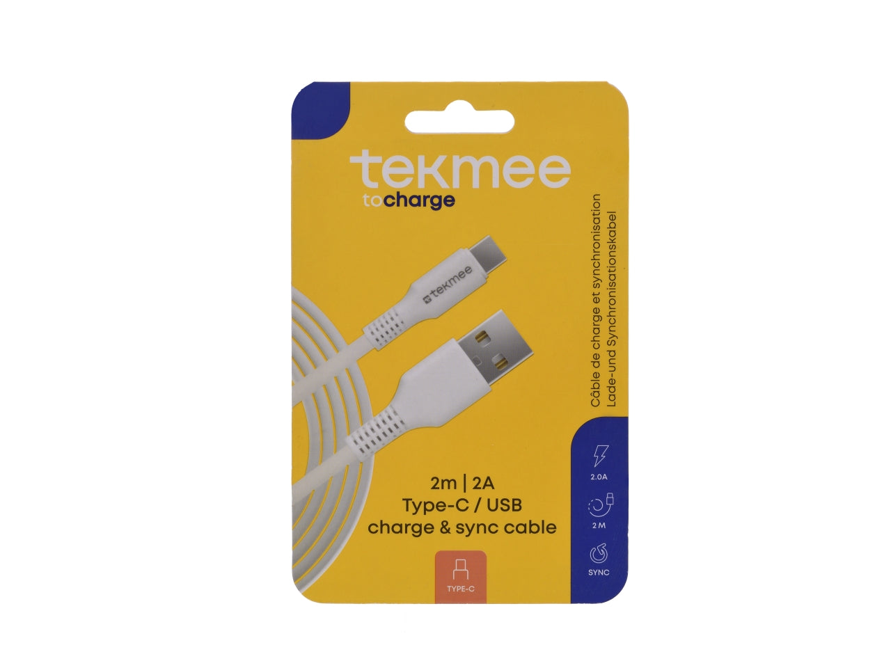 Cavetto c/flat tpe 2m 40430070