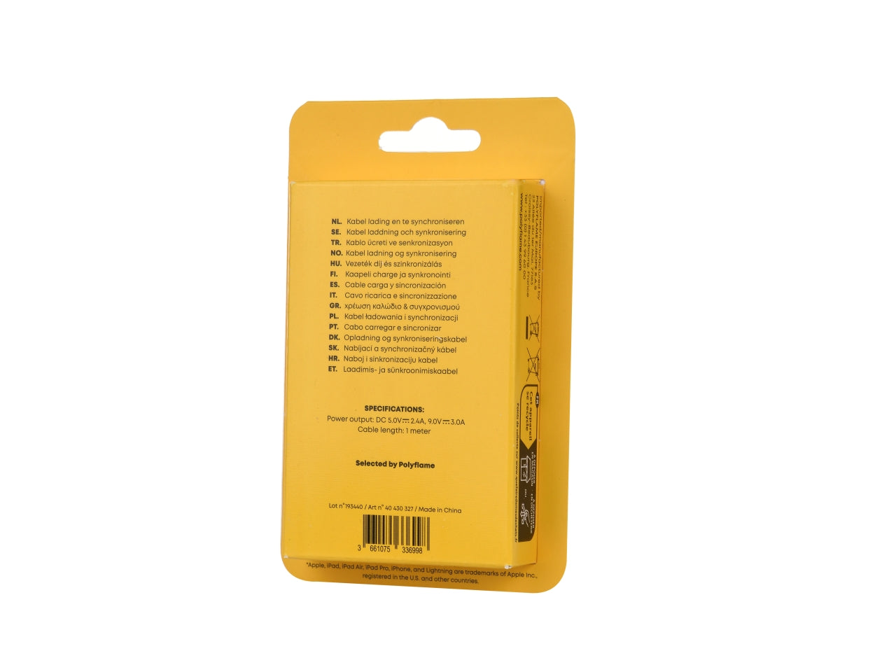 Tekmee cavo arcobaleno luminoso 1m 20w type-c