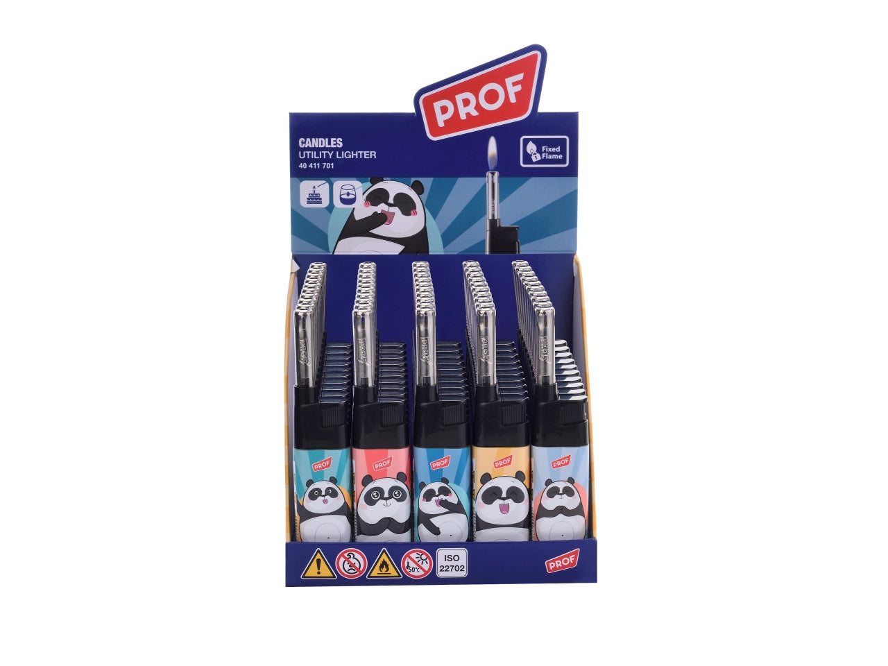 Accendigas prof cobia con decorazione panda