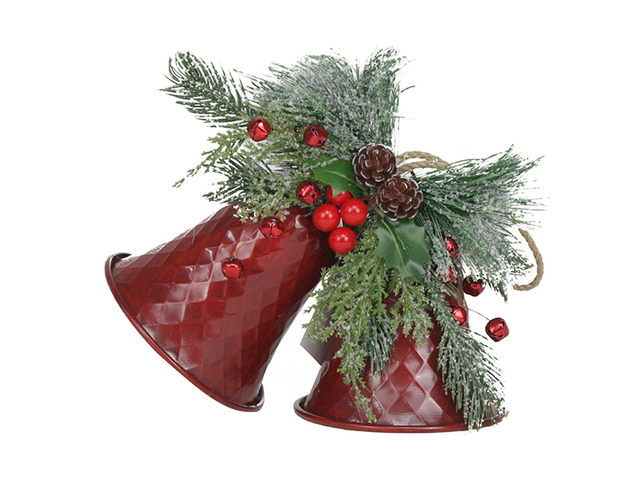 Campane 24,1x12,1x21,6cm rosso
