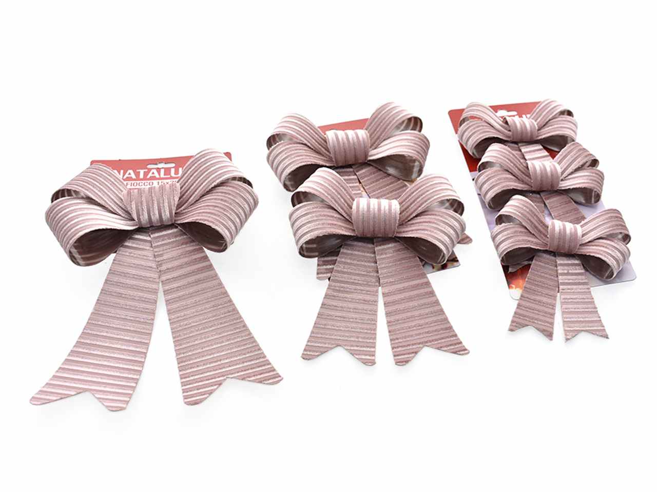 Fiocchi 3misure assortite rosa