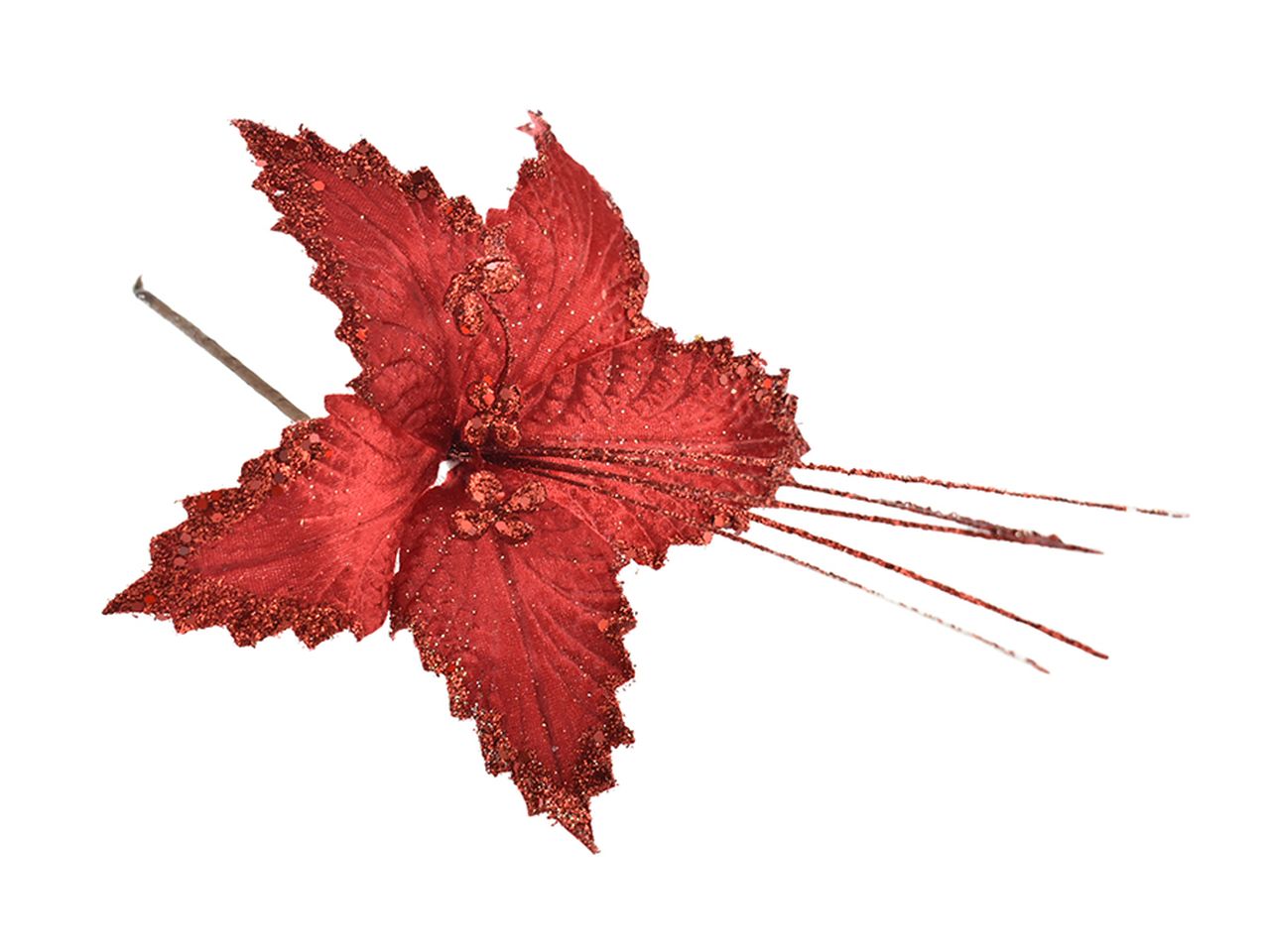 Fiore misura small colore rosso