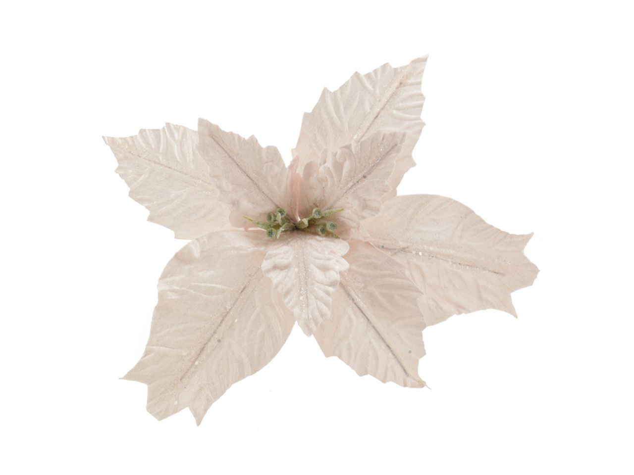 Fiore misura d.54cm colore rosa e bianco
