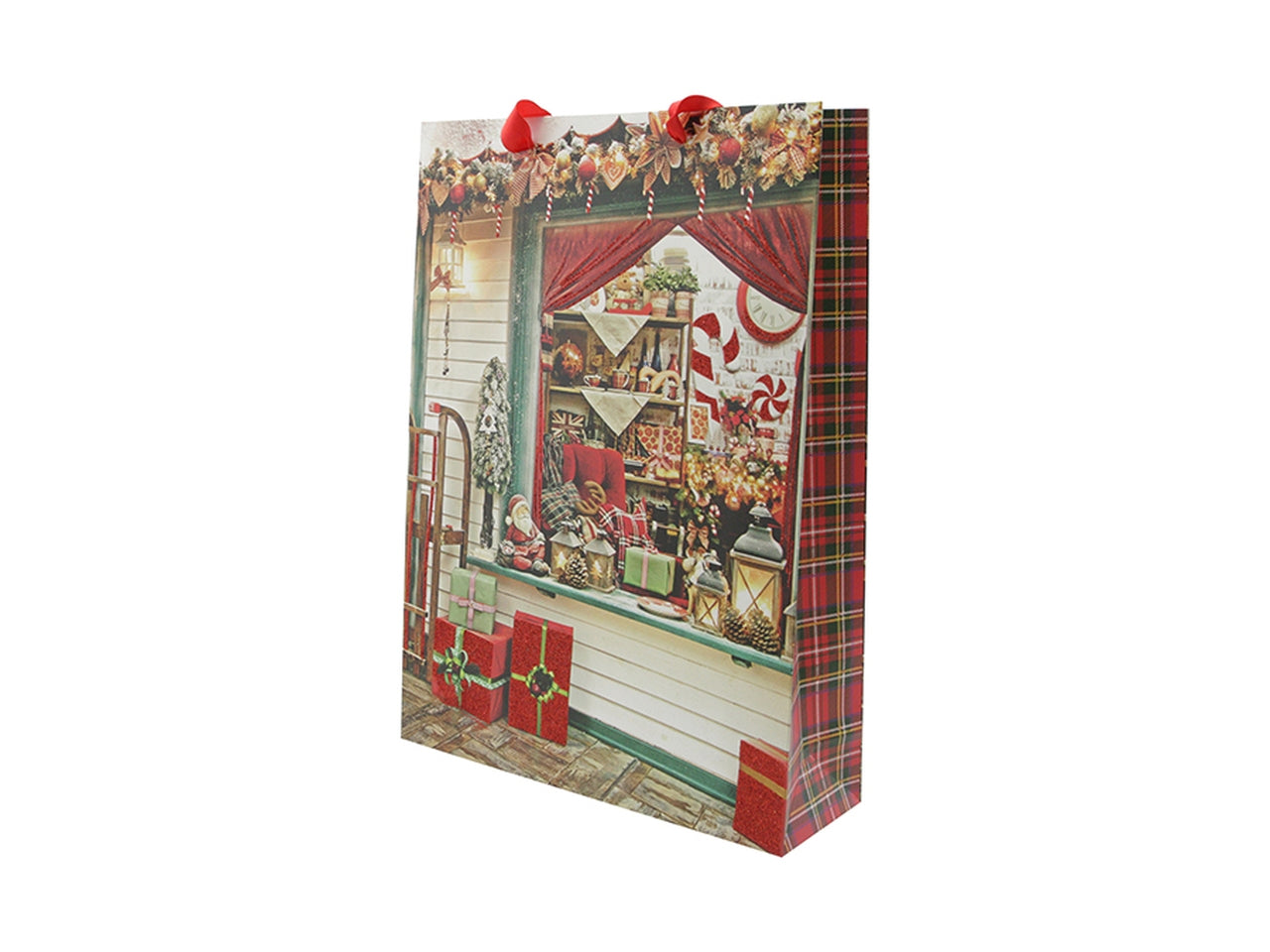 Shopper natalizia 210gr 33x10,5x45cm