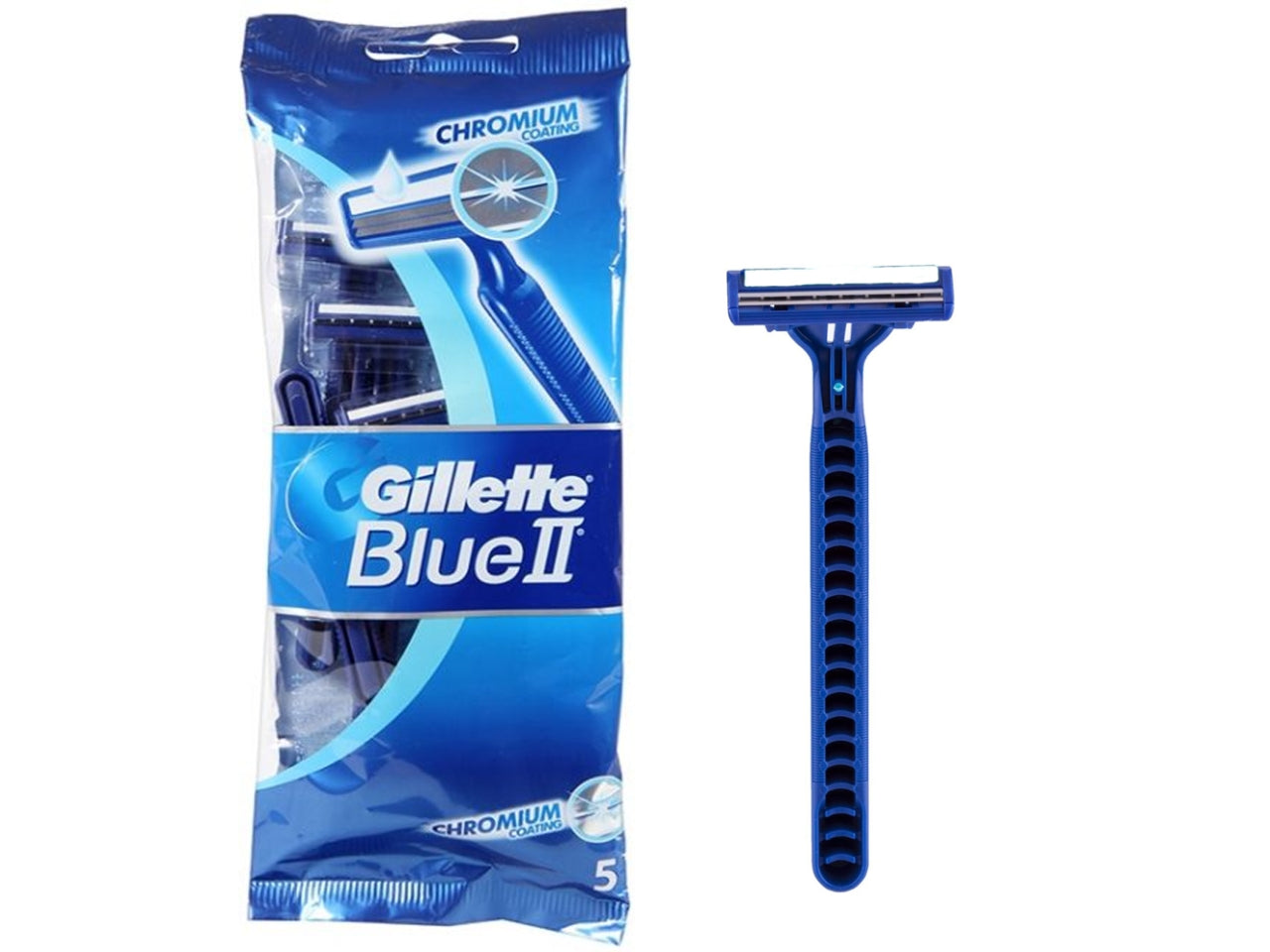 Gillette blue ii 5 pezzi