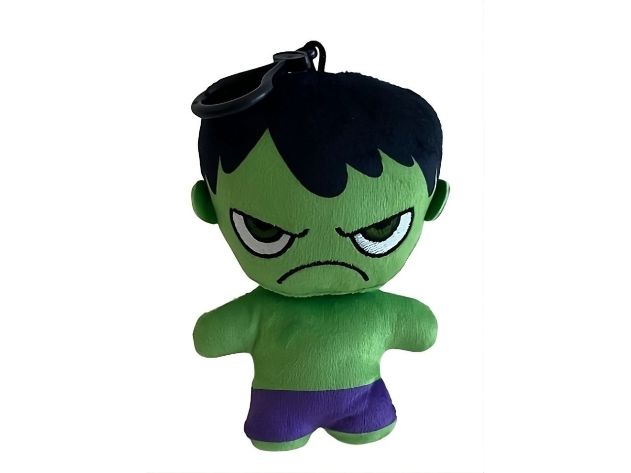Marvel hulk peluche portachiavi 12,5cm con bagclip