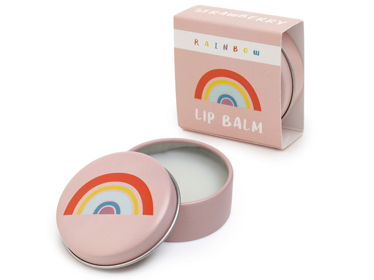 Burrocacao in vasetto decoro arcobaleno