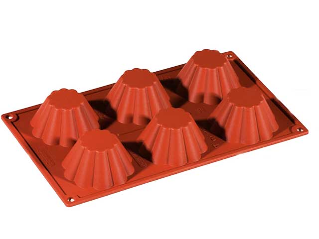 Stampo silicone briochette 6impr.fr012