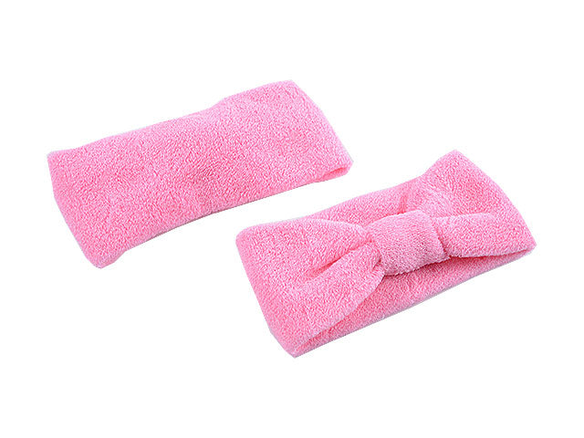 Fascia per capelli disponibile nel colore rosa o bianco 1112