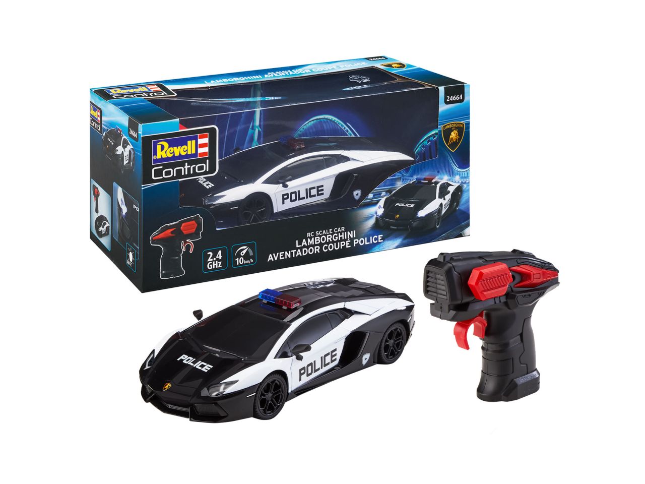 Auto lamborghini aventador police