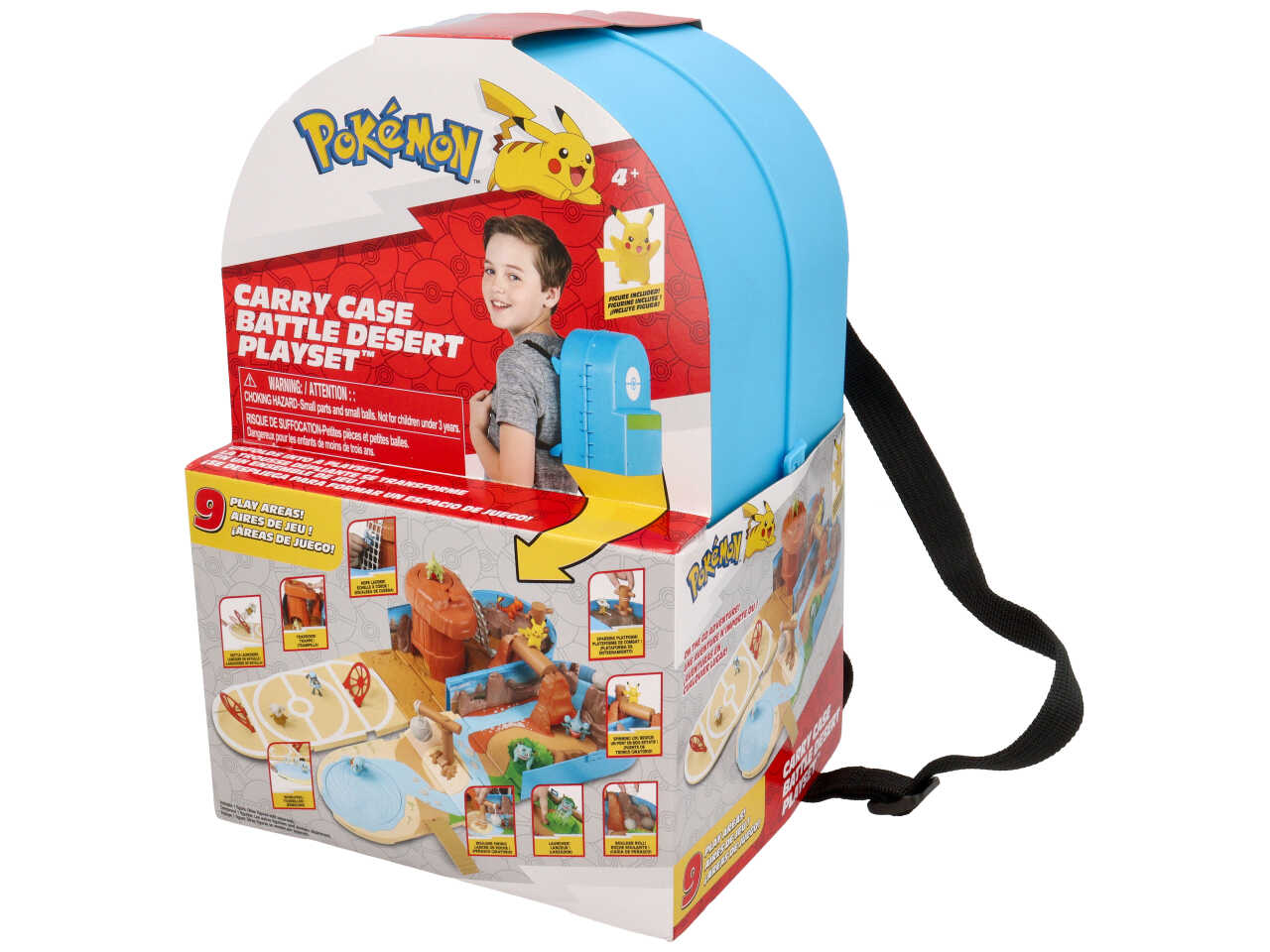Pokemon playset arena nel deserto con personaggio esclusivo $