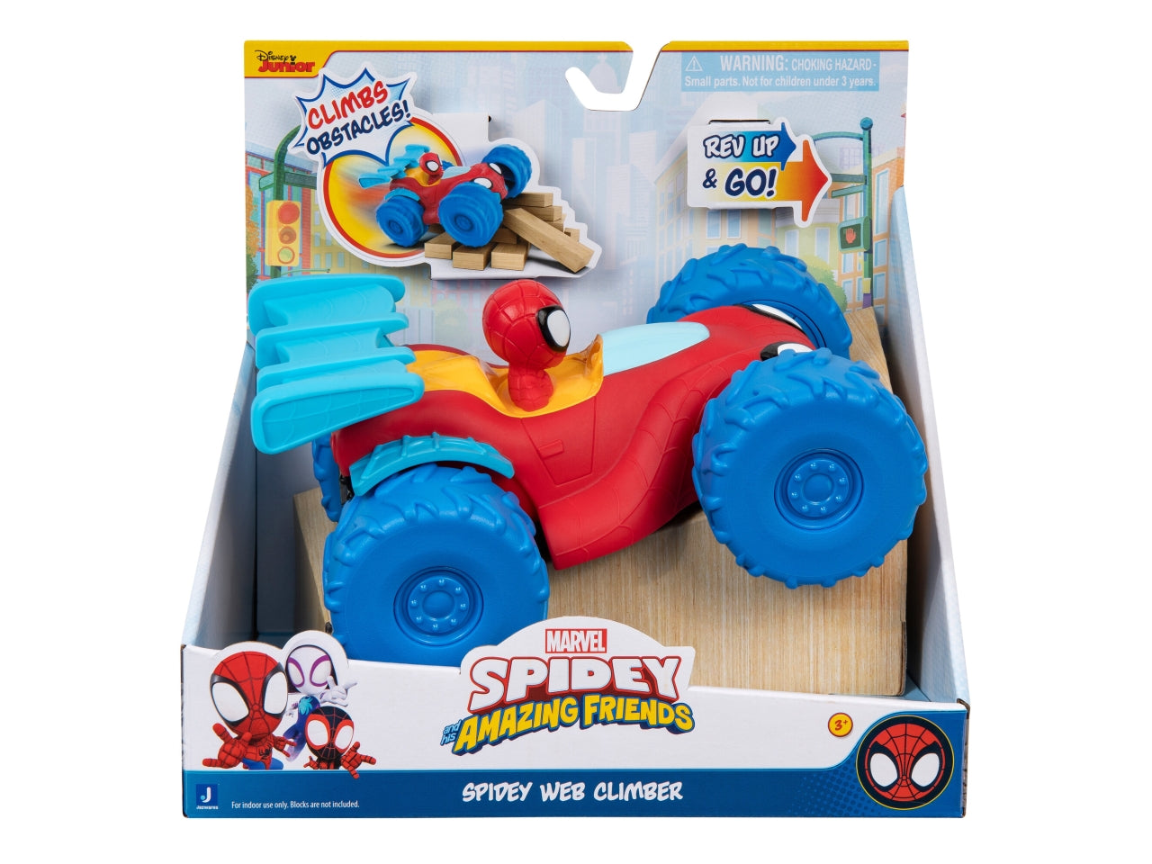 Veicolo buggy 4x4 con personaggio Spidey Marvel | Rei Toys