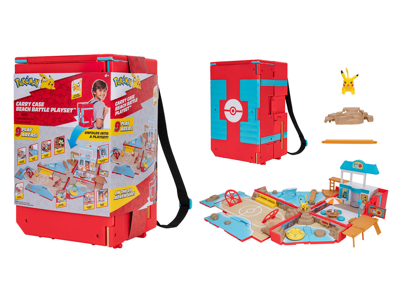 PokÃ©mon playset arena battle beach con personaggio esclusivo | Rei Toys