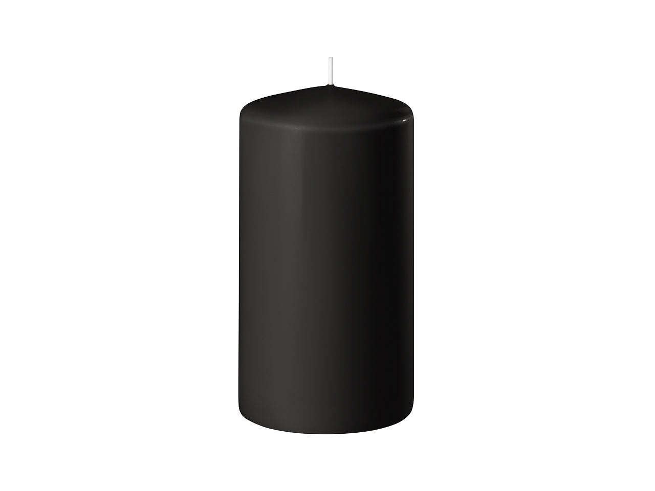 Moccolo Classic safecandle 6xh.10cm nero 94
