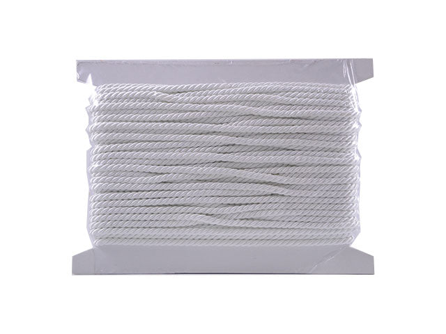 Cordone a tre capi 20mt. bianco 520/4