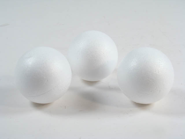 Sfera diametro 60mm bianche - 35 pezzi