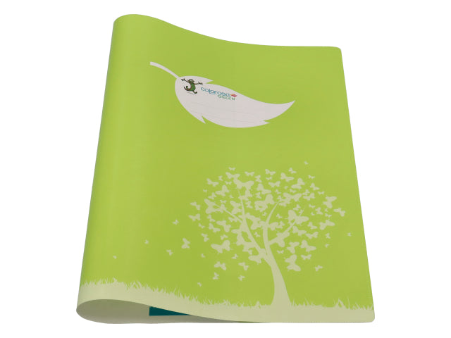 Copertina colorosa green colore verde in carta $