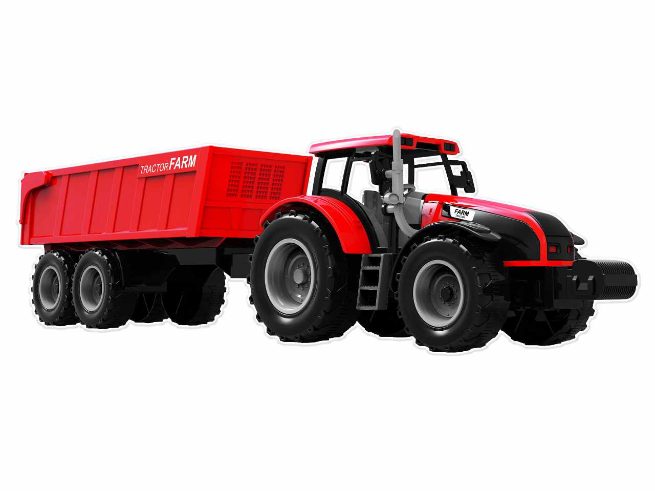 Trattore c/2 carrelli frizione 10690