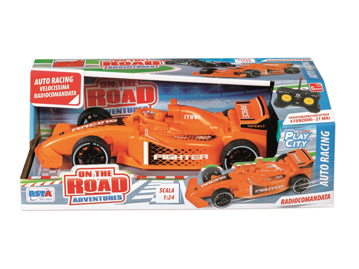 Auto racing radiocomandata in scala 1:24