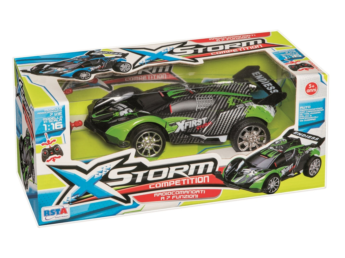 Auto radiocomadata scala 1:16 x storm competition