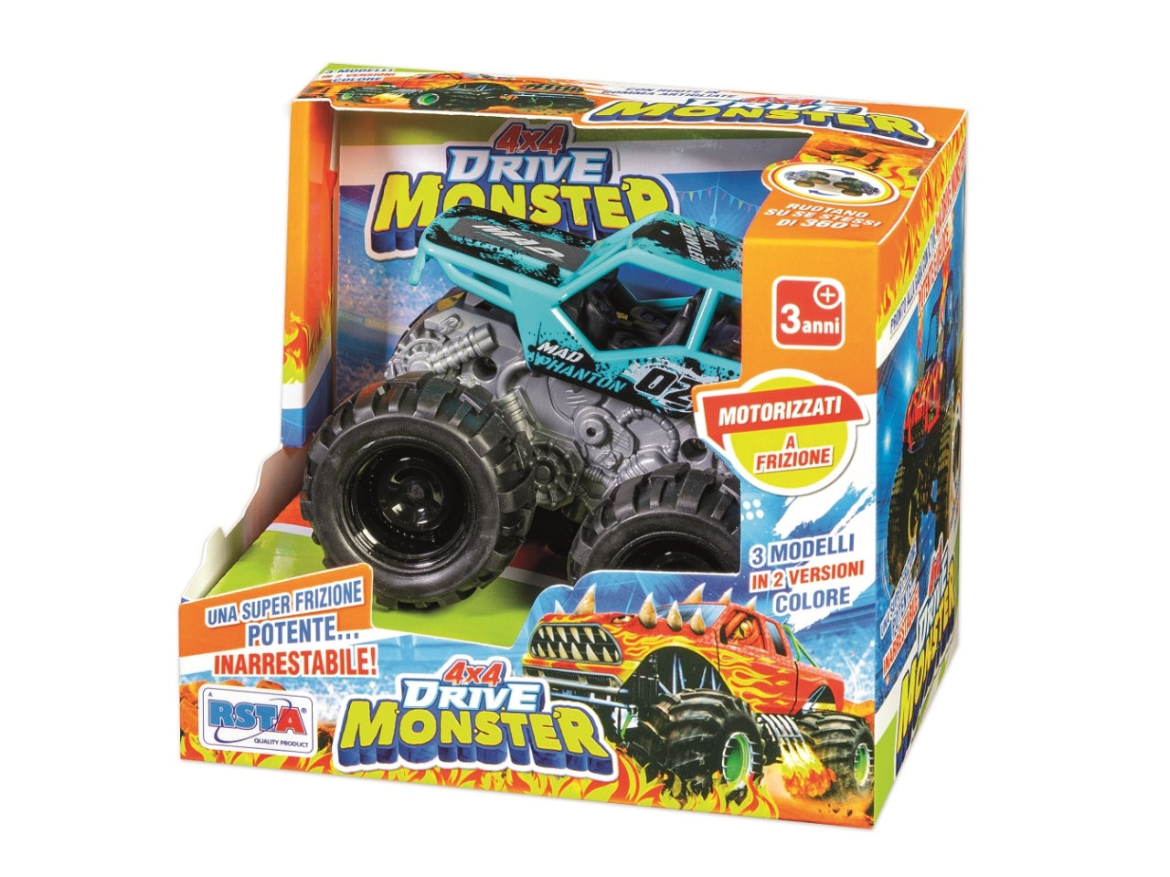 Auto big foot 4x4 drive monster frizione
