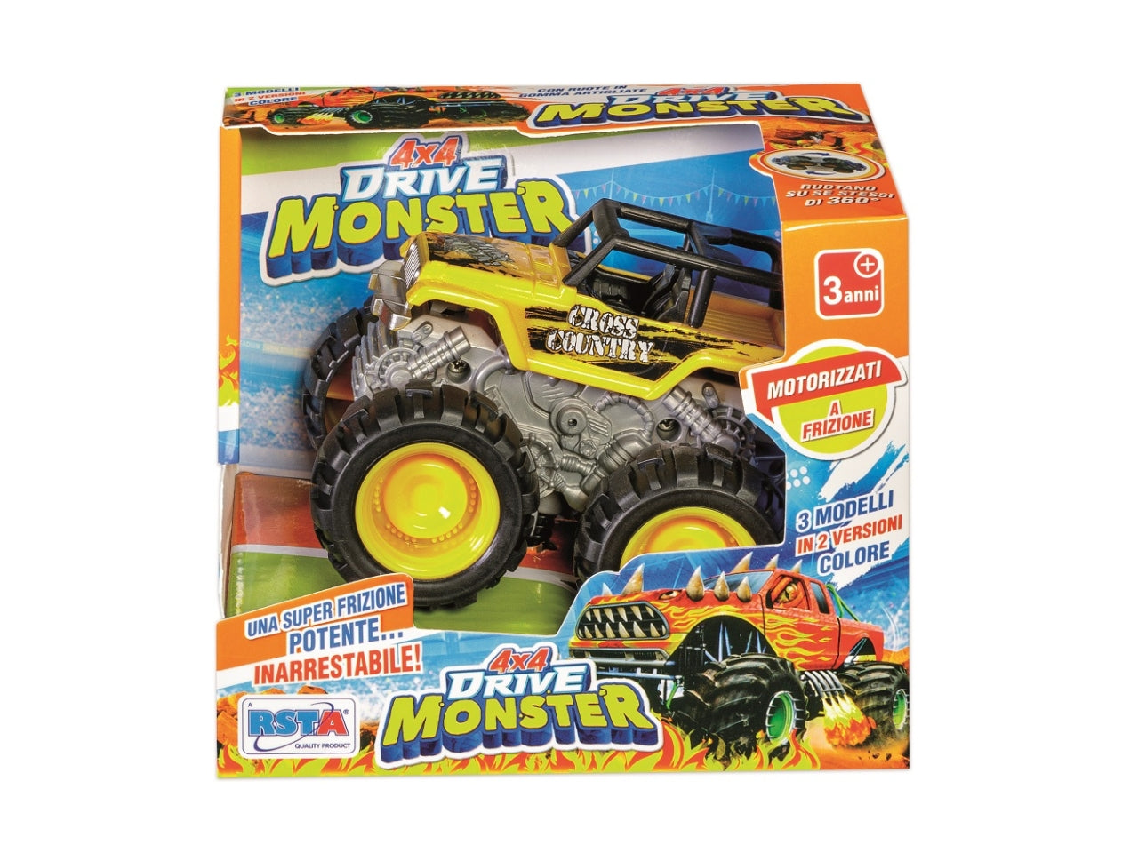 Auto big foot 4x4 drive monster frizione