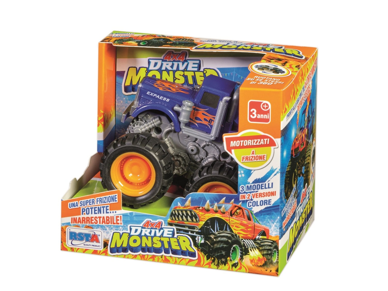 Auto big foot 4x4 drive monster frizione