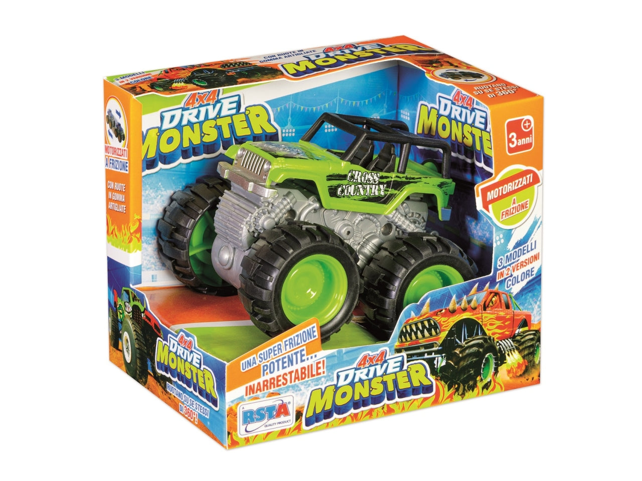 Auto big foot 4x4 drive monster frizione