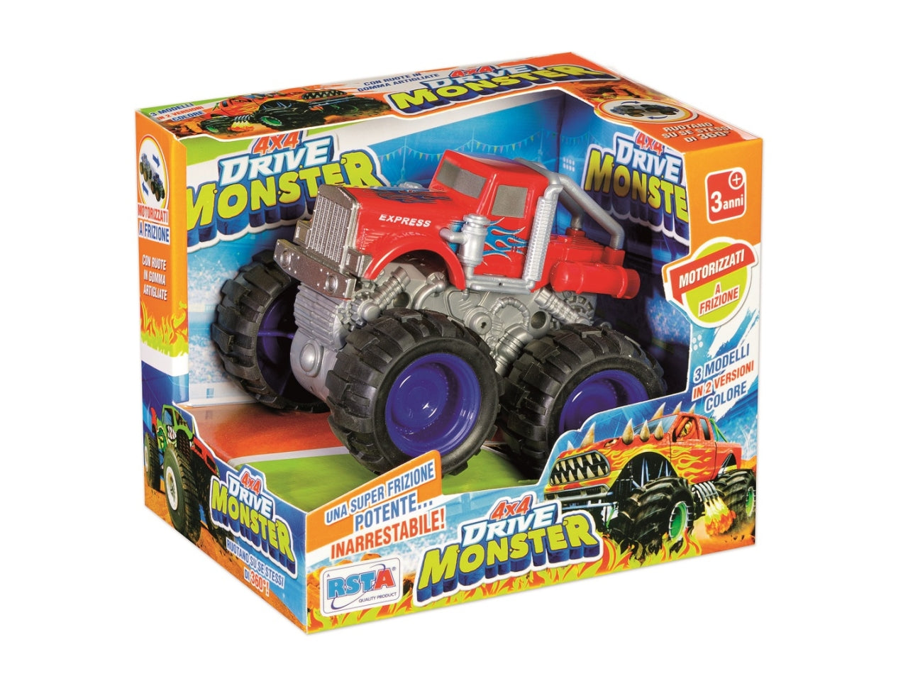 Auto big foot 4x4 drive monster frizione