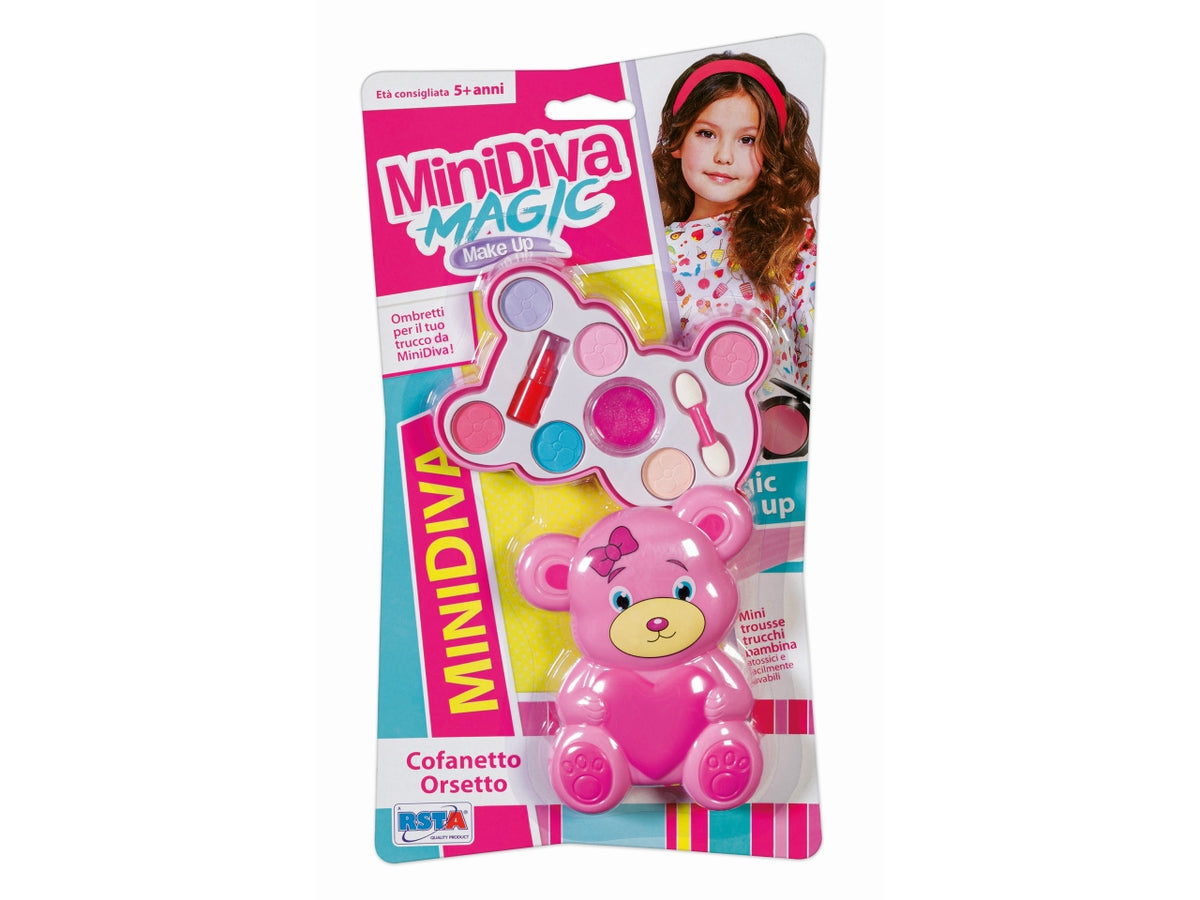 Set minidiva cosmetici cofanetto orsetto