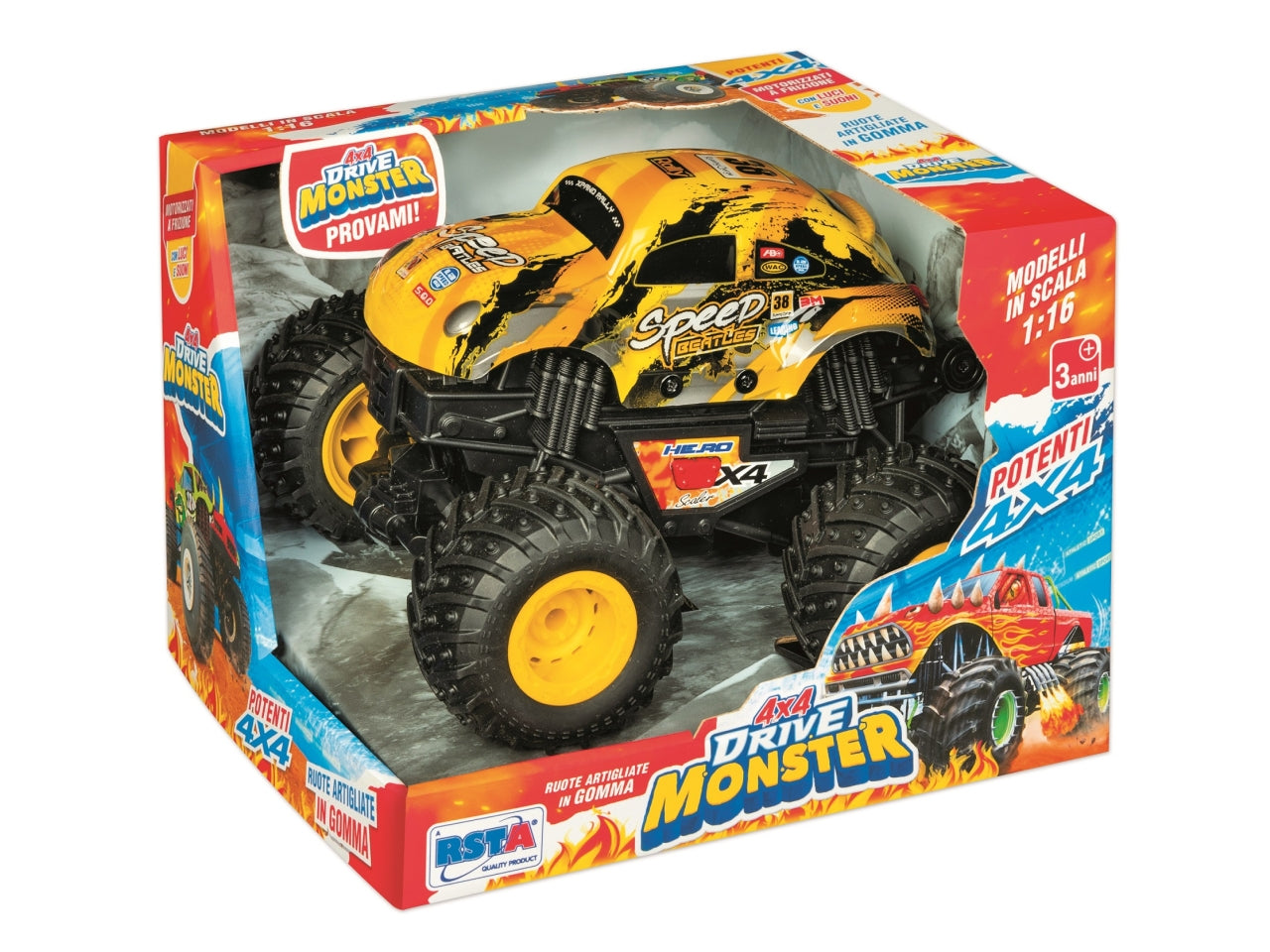 Auto 4x4 drive monster frizione