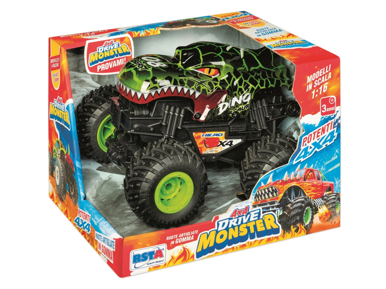 Auto 4x4 drive monster frizione