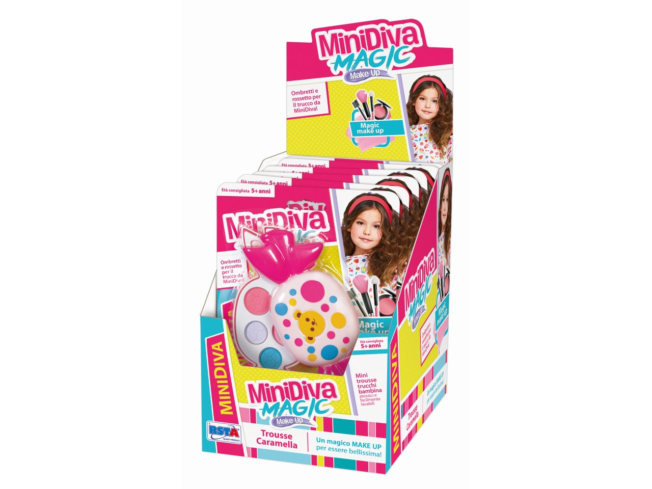 Set minidiva cosmetici trousse caramella