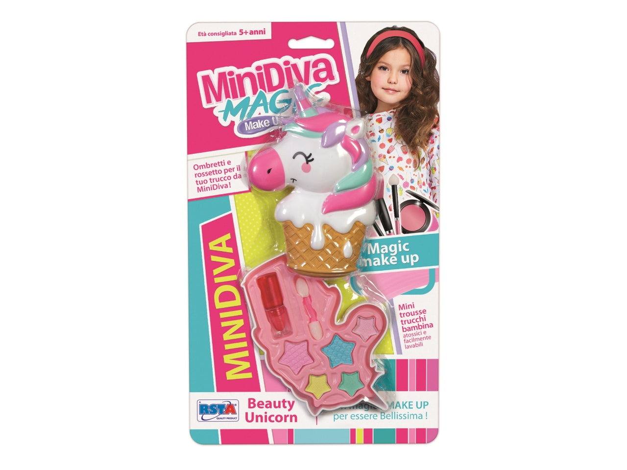 Set minidiva cosmetici gelato unicorno