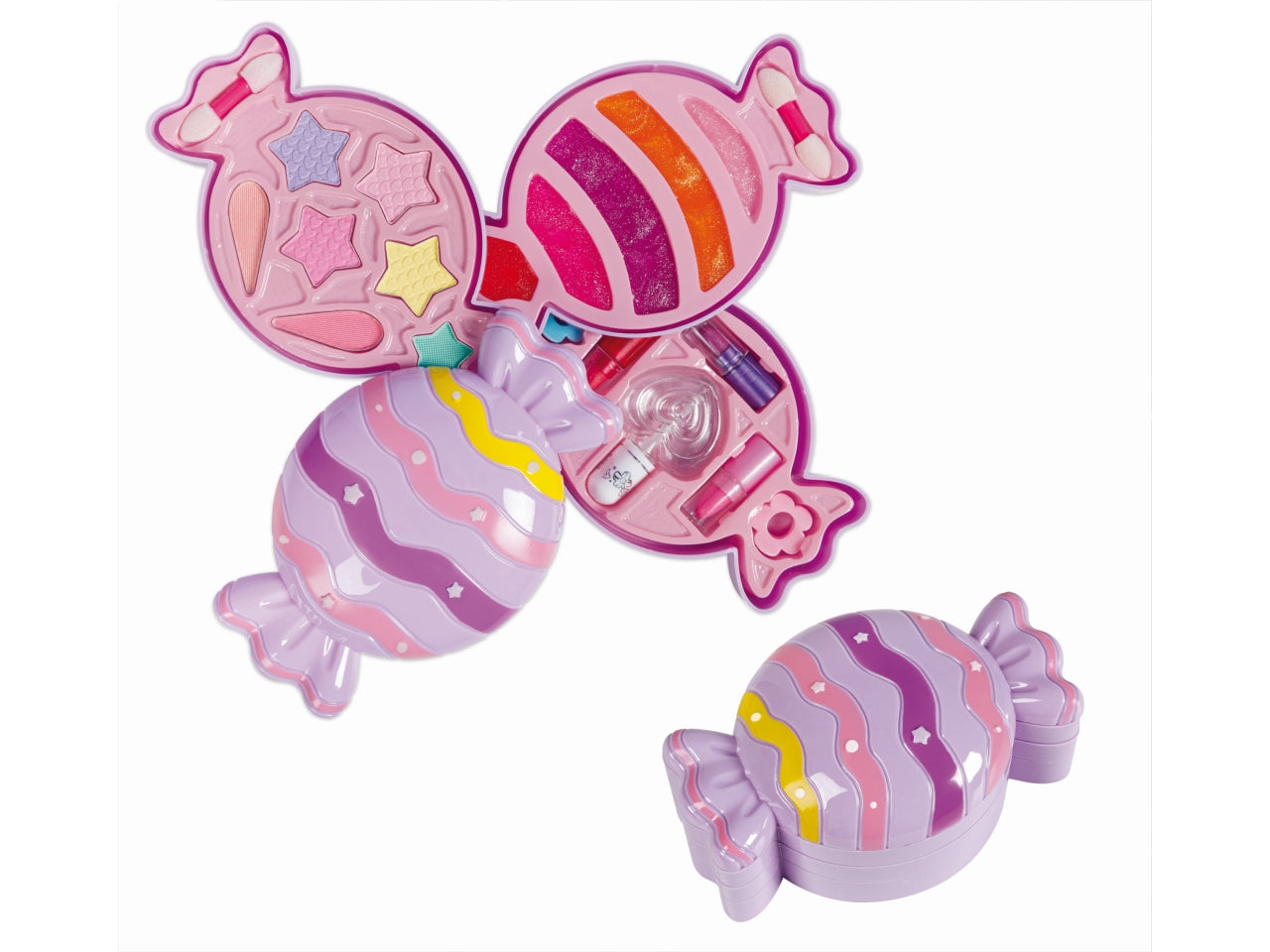 Set minidiva trousse cosmetici caramella 3 livelli