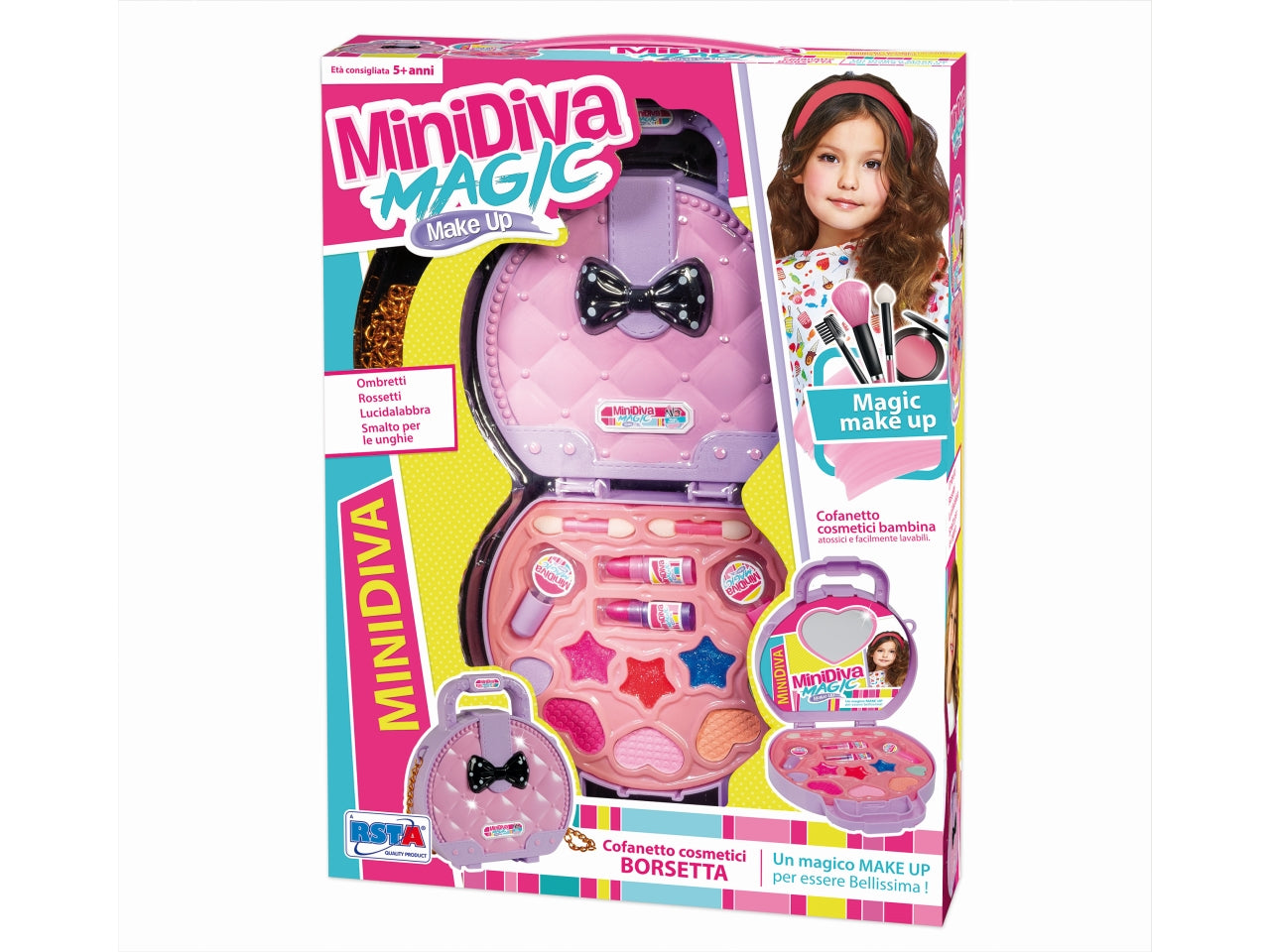 Minidiva cosmetici trousse borsetta