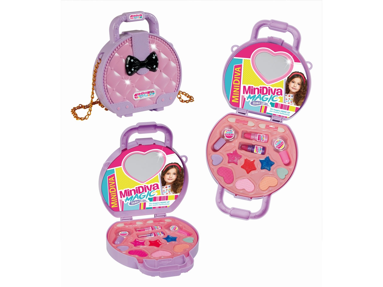 Minidiva cosmetici trousse borsetta