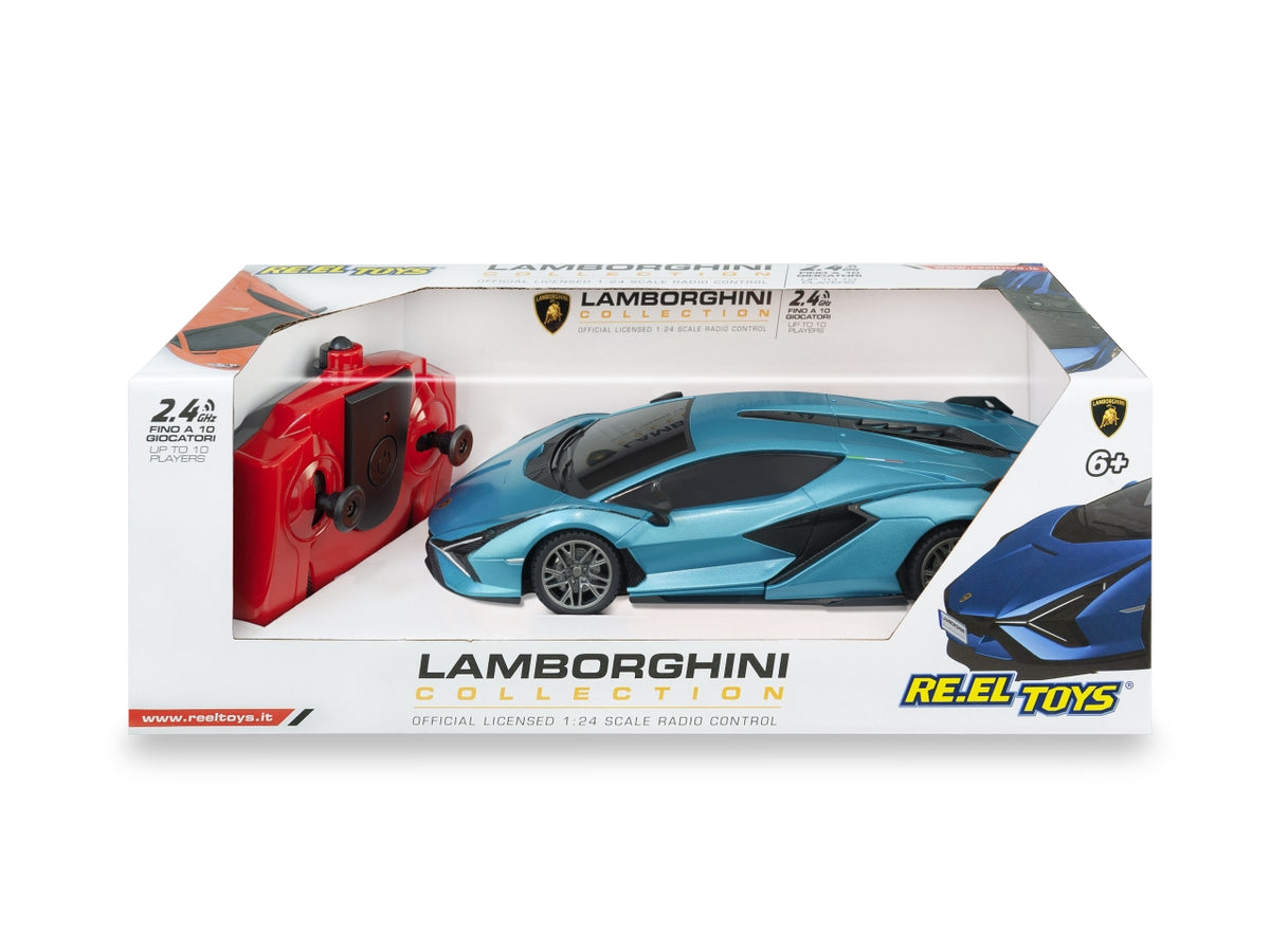 Auto Lamborghini Sian roadster in scala 1:24 radiocomando 2.4 ghz