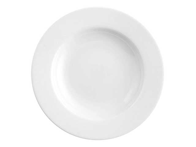 Piatto fondo Ischia 23cm bianco