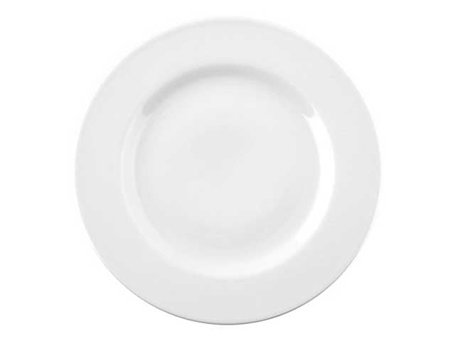 Piatto frutta Ischia 21cm bianco