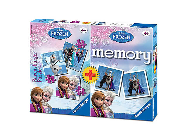 Memory+3 puzzle Frozen $