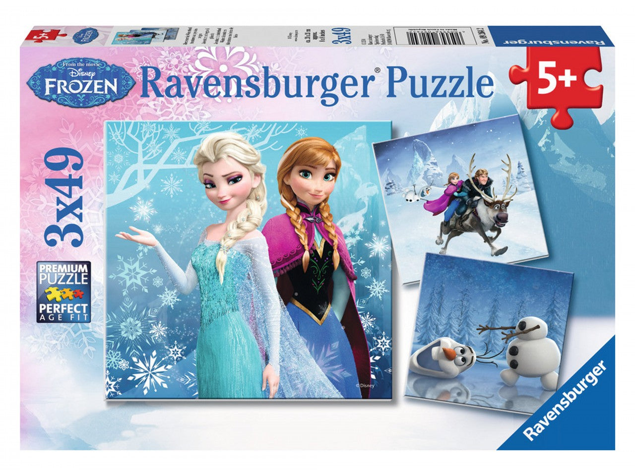 Puzzle 3x49pz frozen 92642