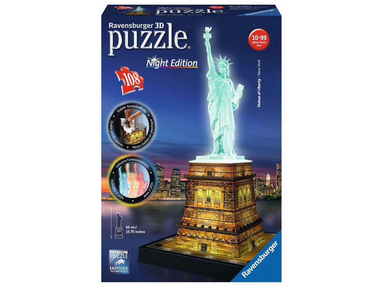 Puzzle 3d statua della liberta' 12596